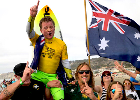 ISA Adaptive Surfing Champ